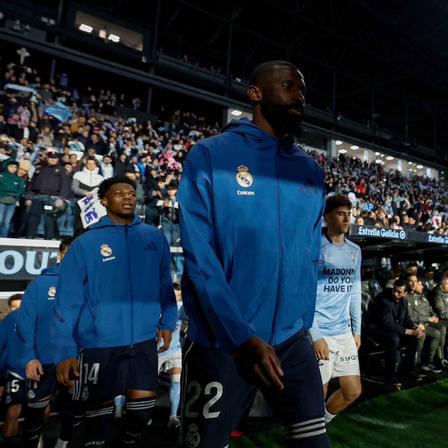 Mens adidas Anthem Jacket Blue