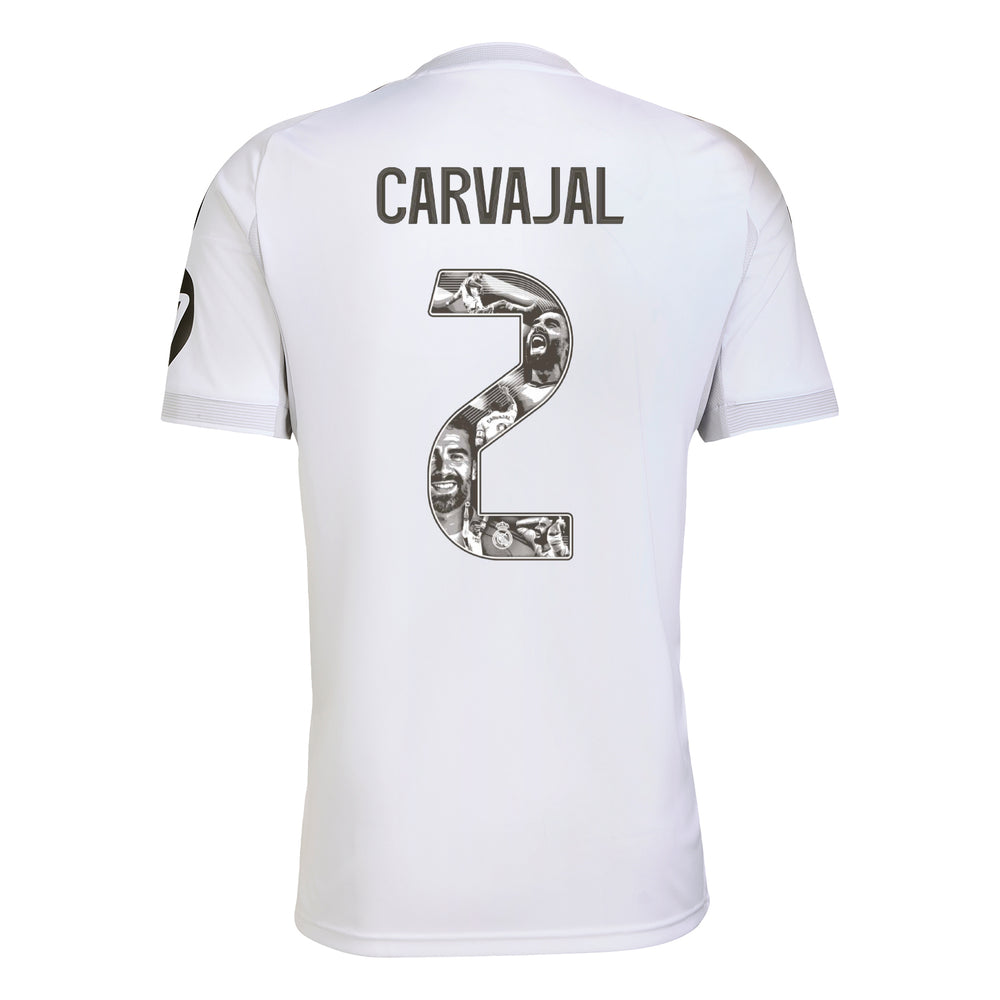 Camiseta Hombre Carvajal Edición Especial Primera Equipación Blanca 25/26