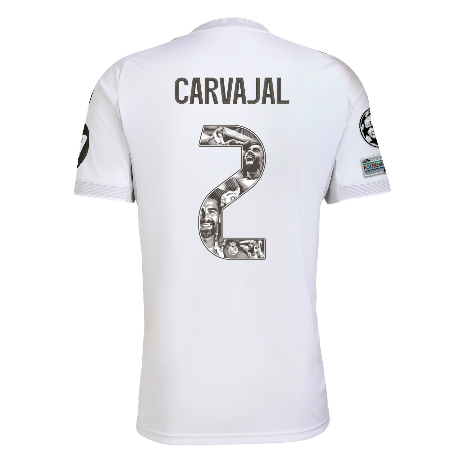 Mens Carvajal Special Edition White Home Jersey 25/26
