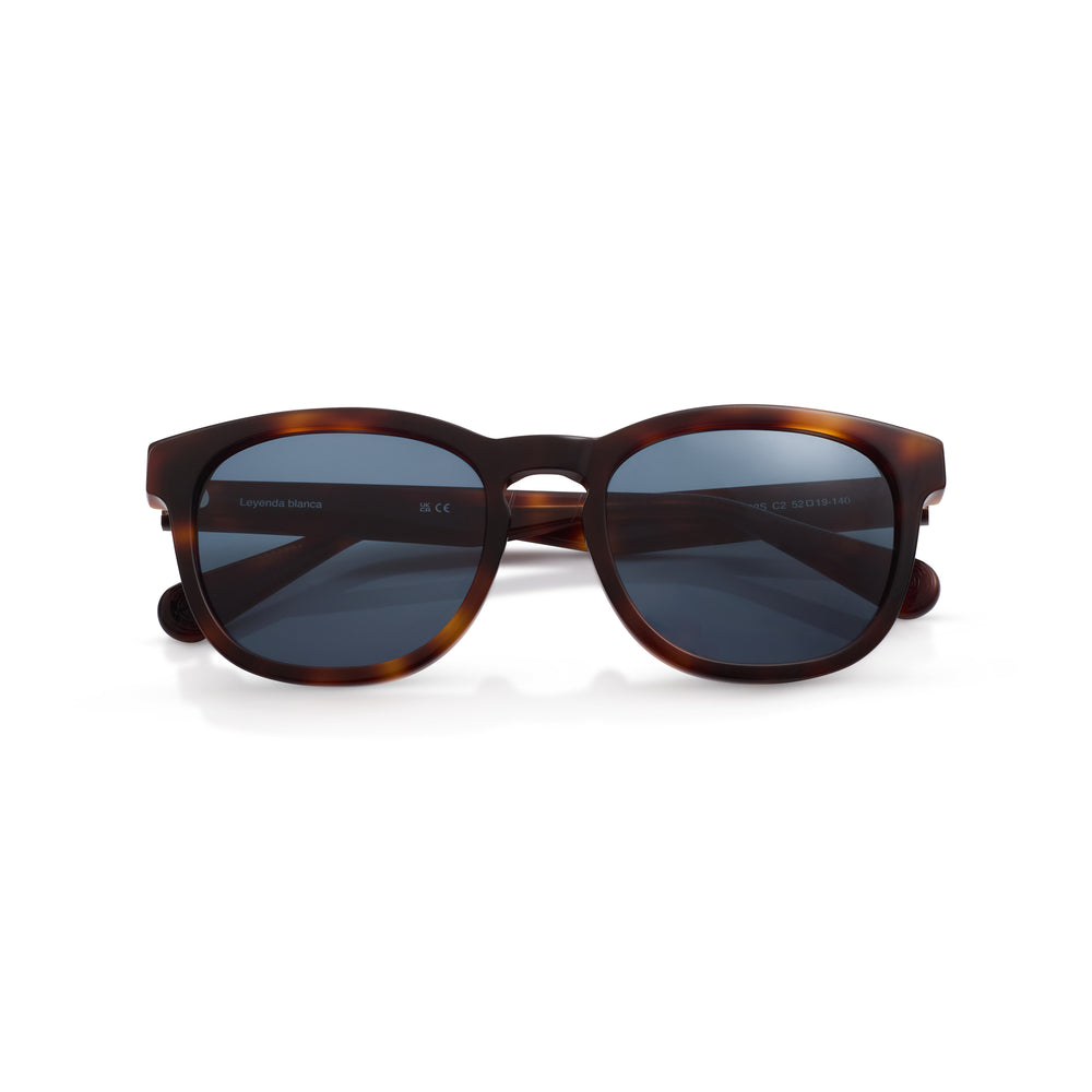 Gafas de Sol Redondas Real Madrid Acetato Tortuga