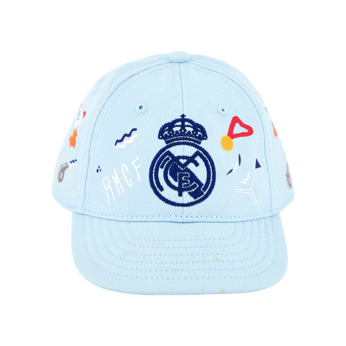 Baby Graphic Cap Blue – Official Real Madrid Store