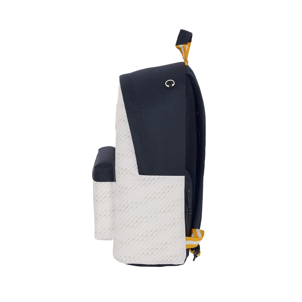 Laptop Backpack White/Gold
