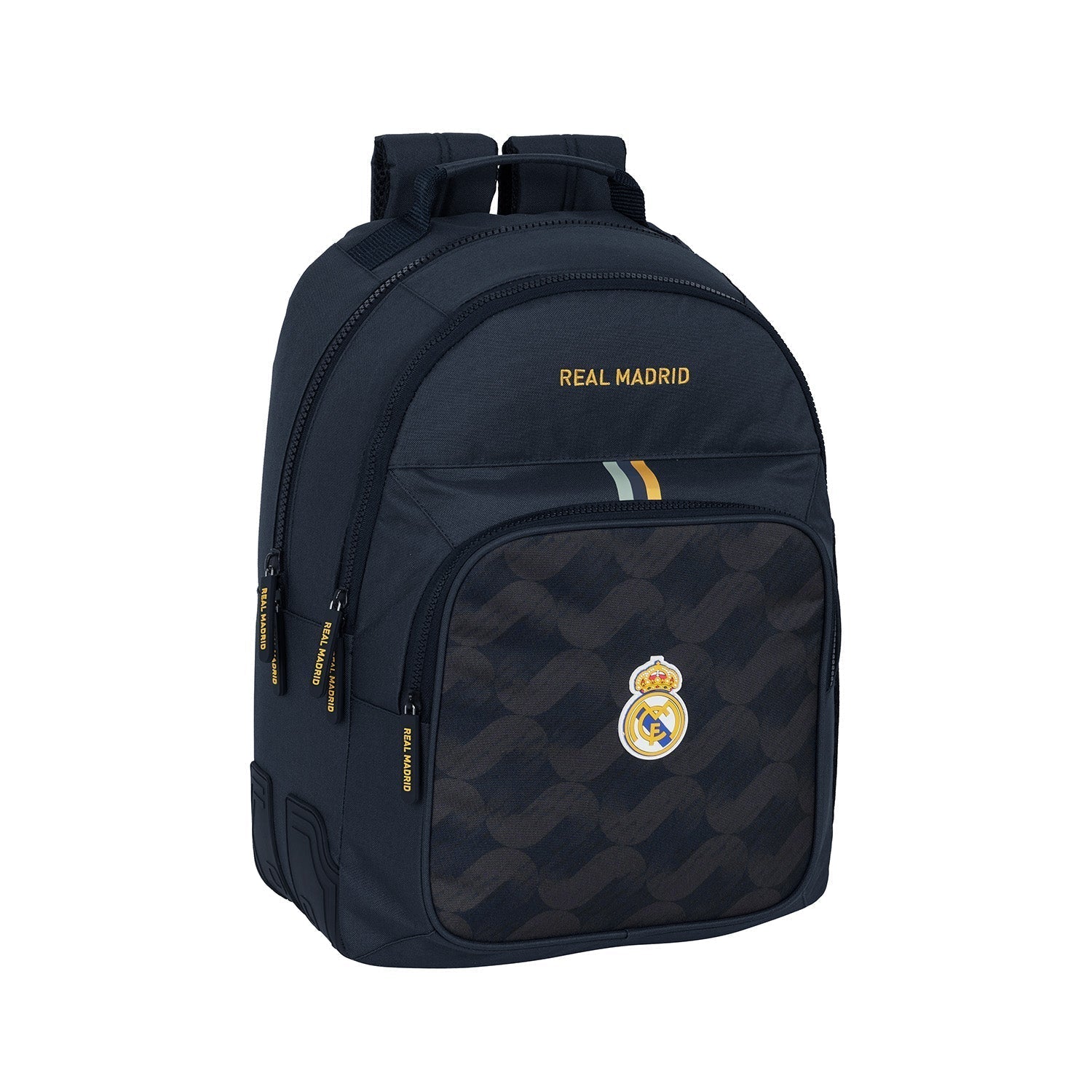 Double Reinforced Backpack Navy/Gold