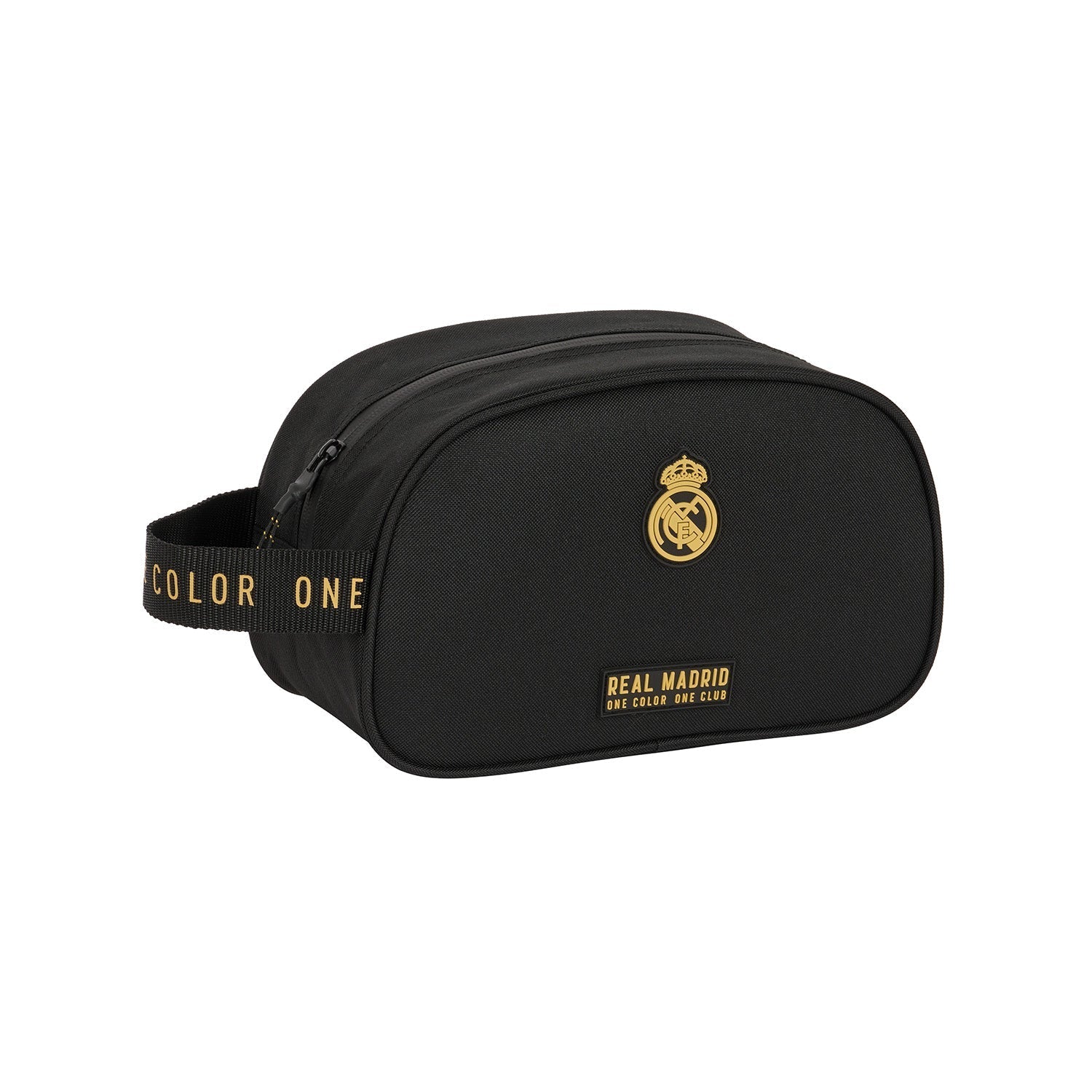 Wash Bag Black/Mustard Real Madrid