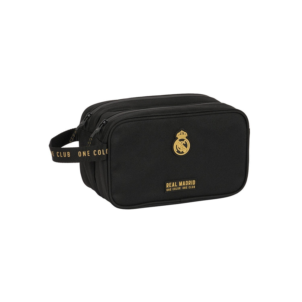 Double Wash Bag Black/Mustard Real Madrid