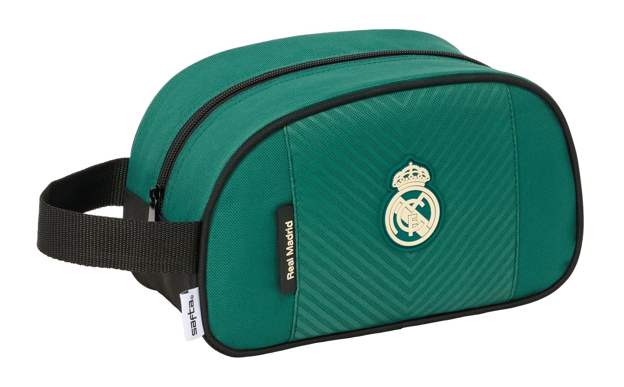 Neceser con Asa Individual Verde Real Madrid