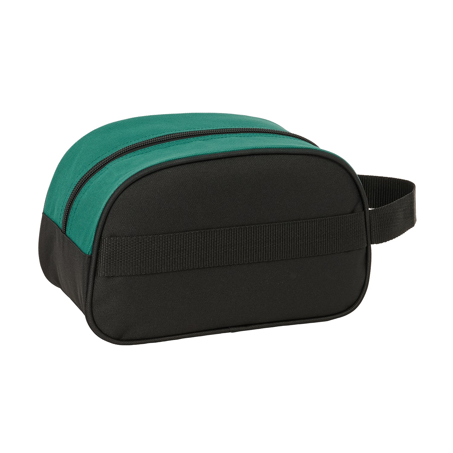 Single Handle Toiletry Bag Green Real Madrid