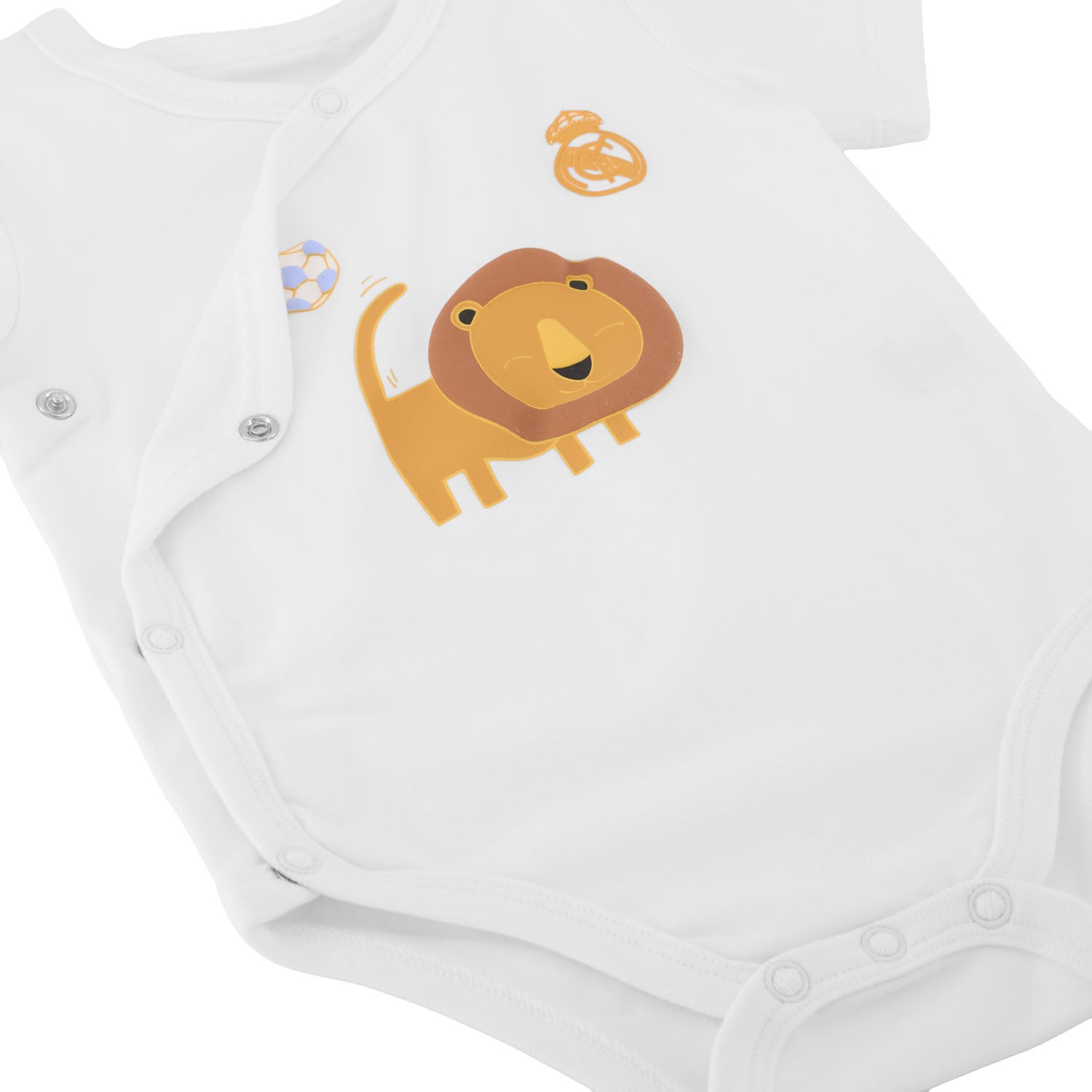 2er-Set Baby Body Jungle Friends Weiß Real Madrid