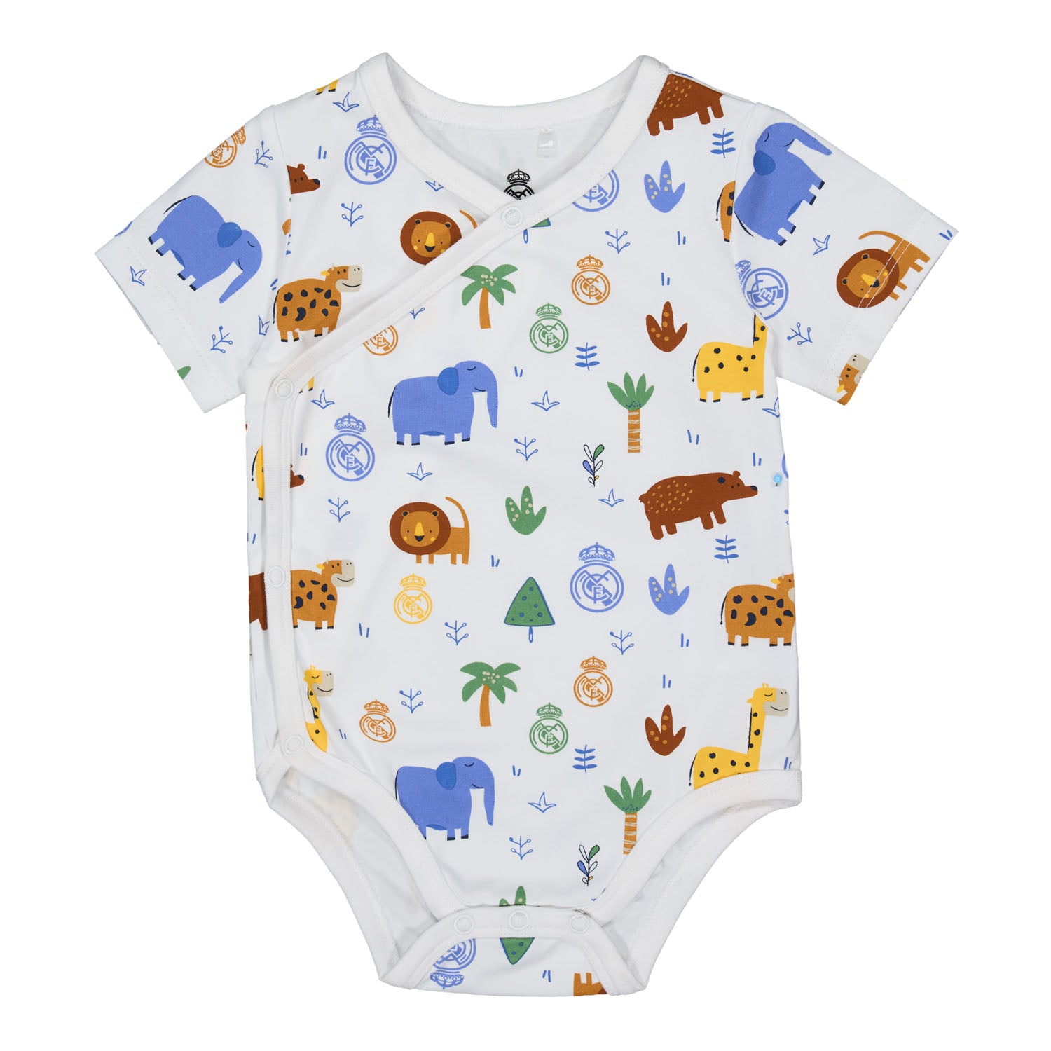 2er-Set Baby Body Jungle Friends Weiß Real Madrid