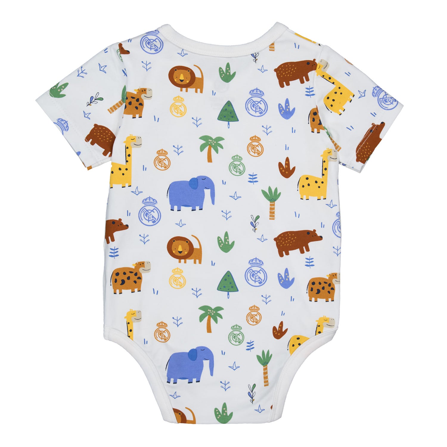 2er-Set Baby Body Jungle Friends Weiß Real Madrid