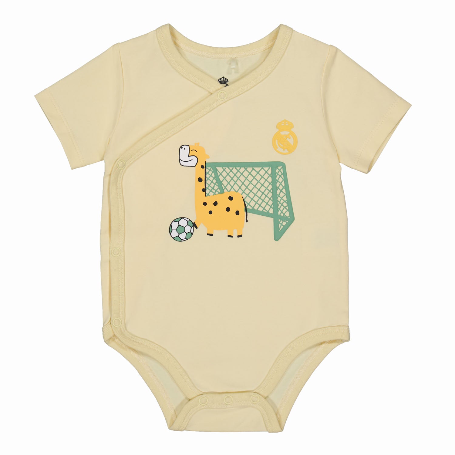 2er-Set Baby Body Jungle Friends Gelb Real Madrid