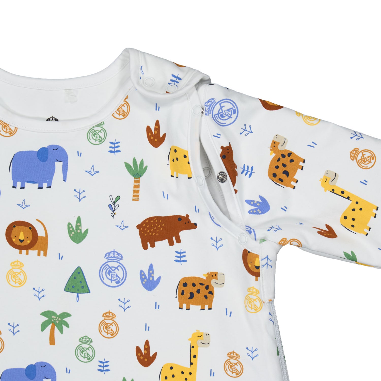 Baby Schlafsack Jungle Friends Weiß Real Madrid – Real Madrid Online Fanshop