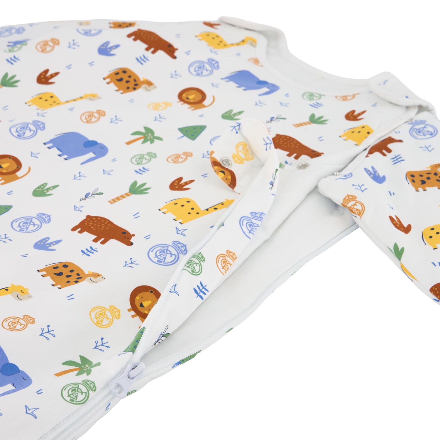 Baby Schlafsack Jungle Friends Weiß Real Madrid