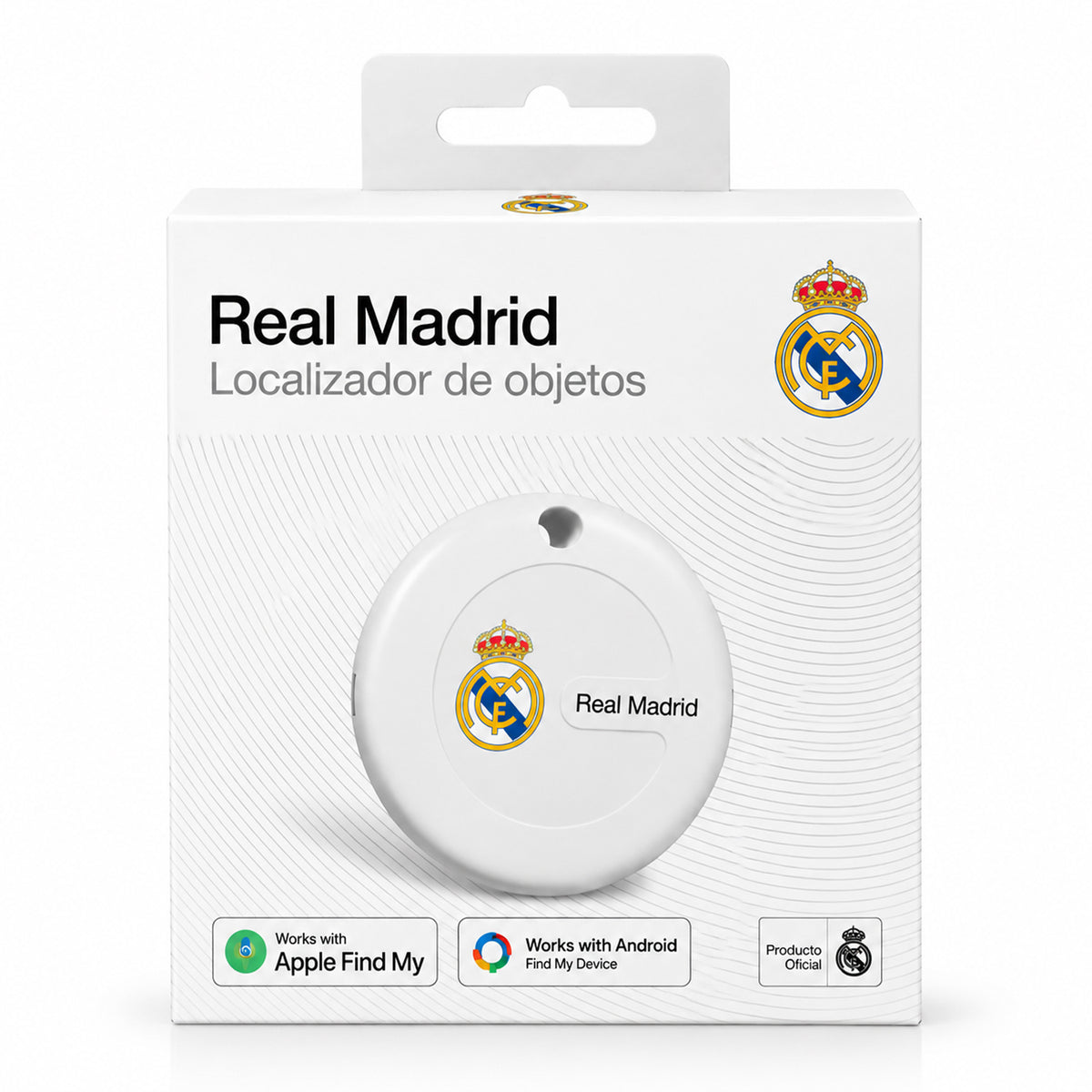 Localizador de Maleta Real Madrid Blanco