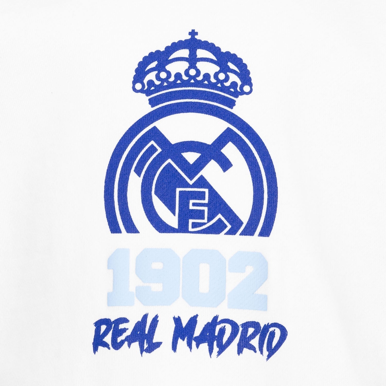 Infant Crewneck Jumper 1902 Print White/Blue