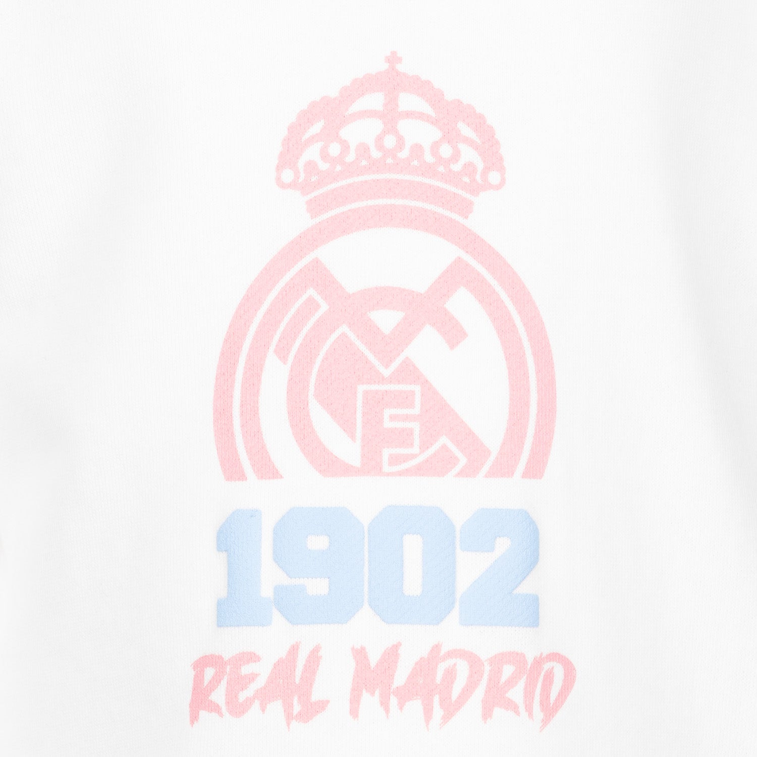 Infant Crewneck Jumper 1902 Print White/Pink