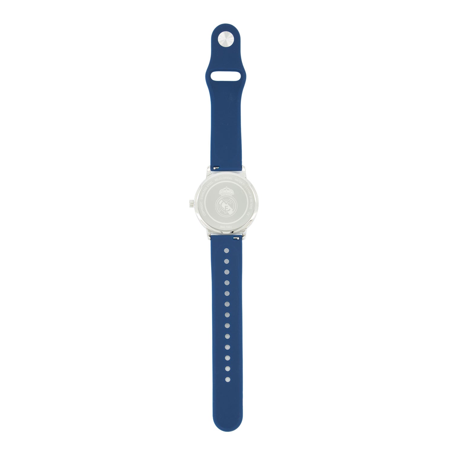 Orologio Analogico con Cinturino in Silicone Blu