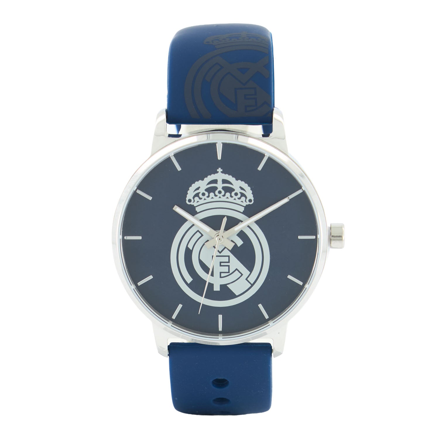Orologio Analogico con Cinturino in Silicone Blu