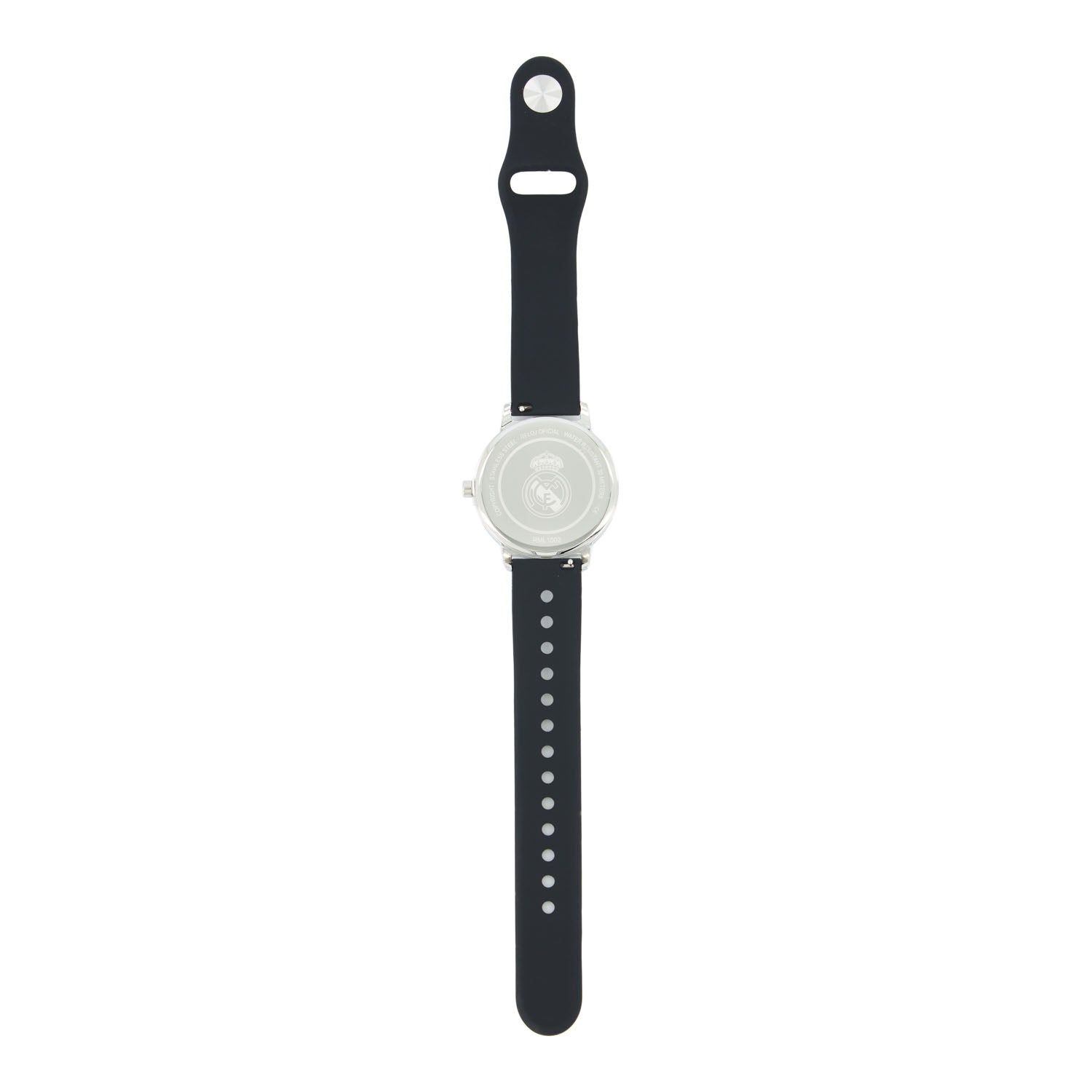 Orologio Analogico Piccolo con Cinturino in Silicone Nero