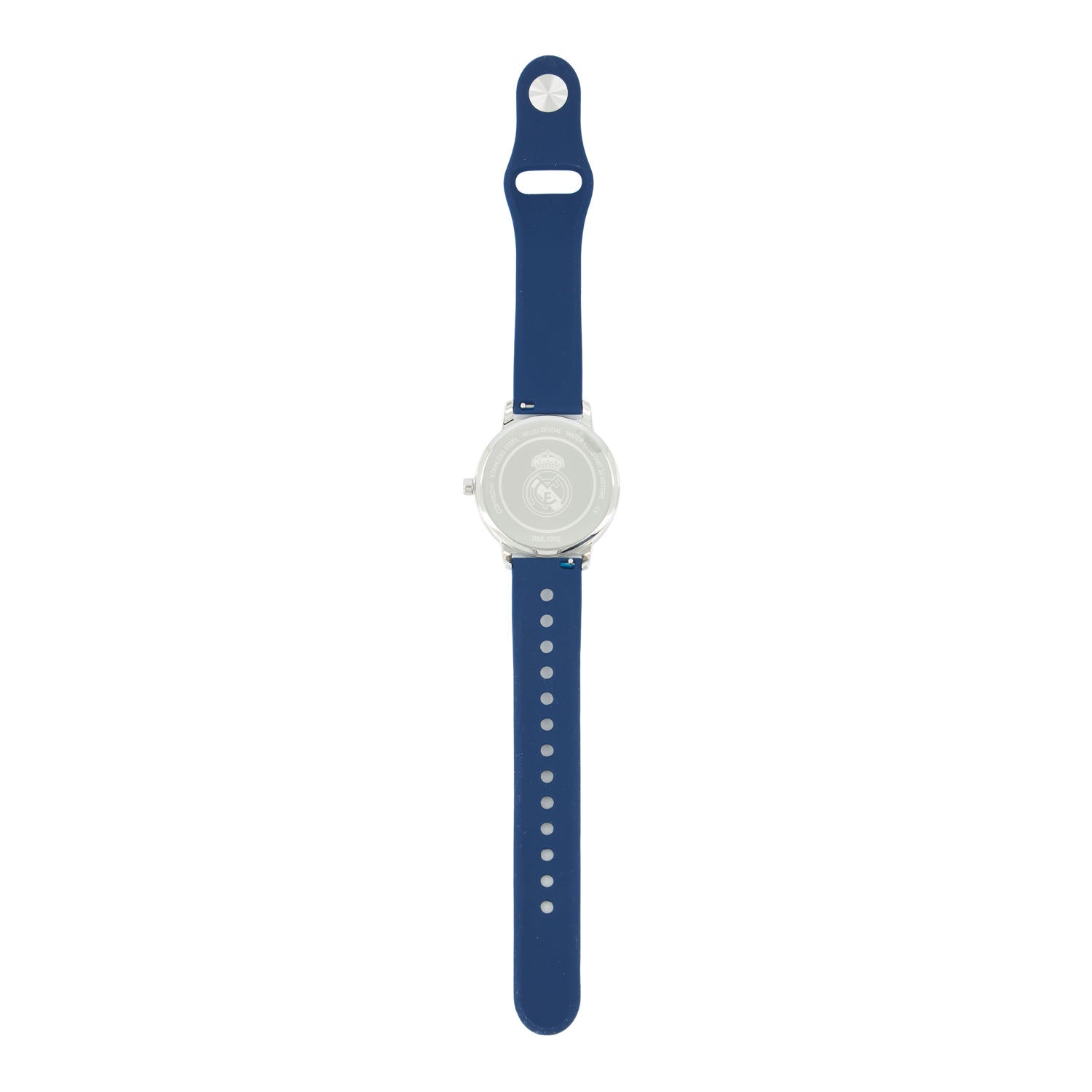 Orologio Analogico Piccolo con Cinturino in Silicone Blu