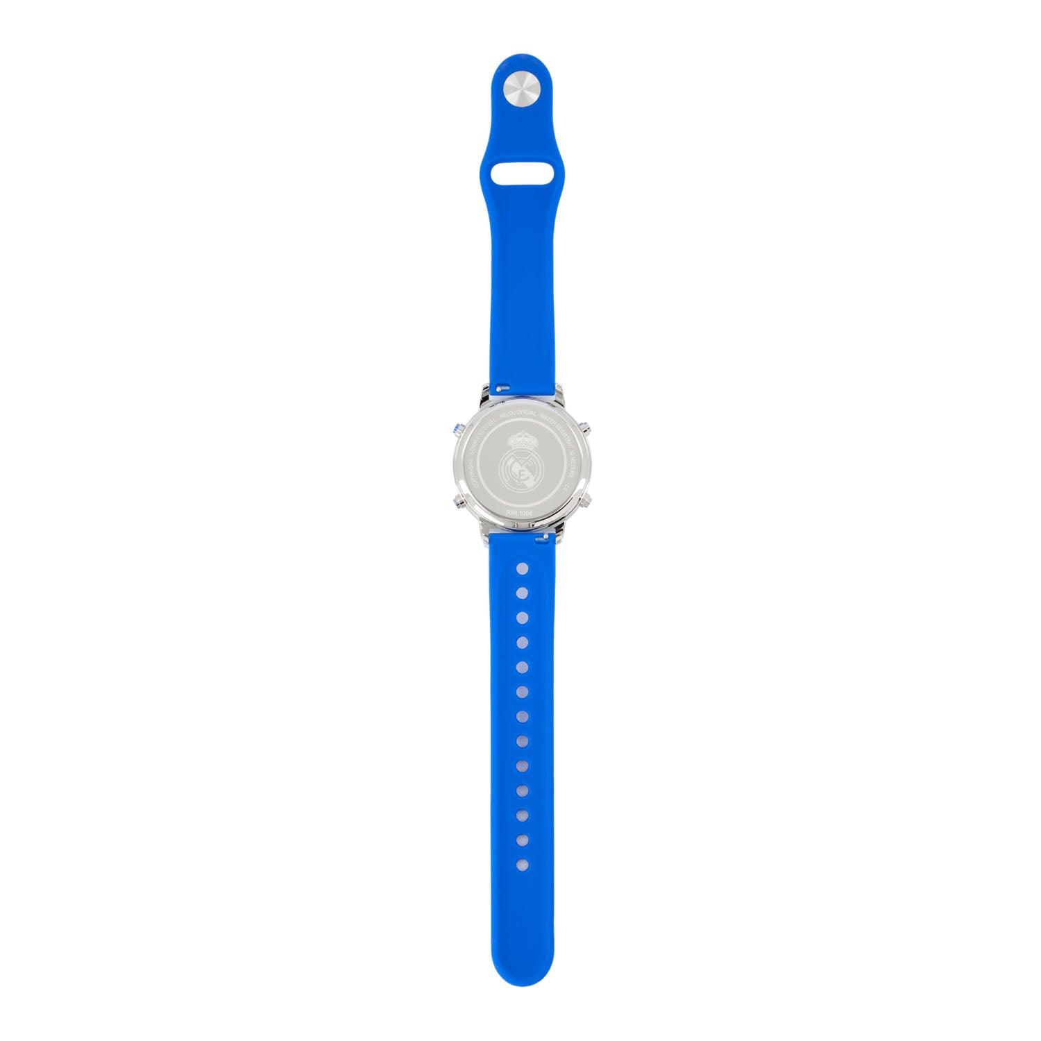 Petite Montre Digitale Bracelet Silicone Bleu
