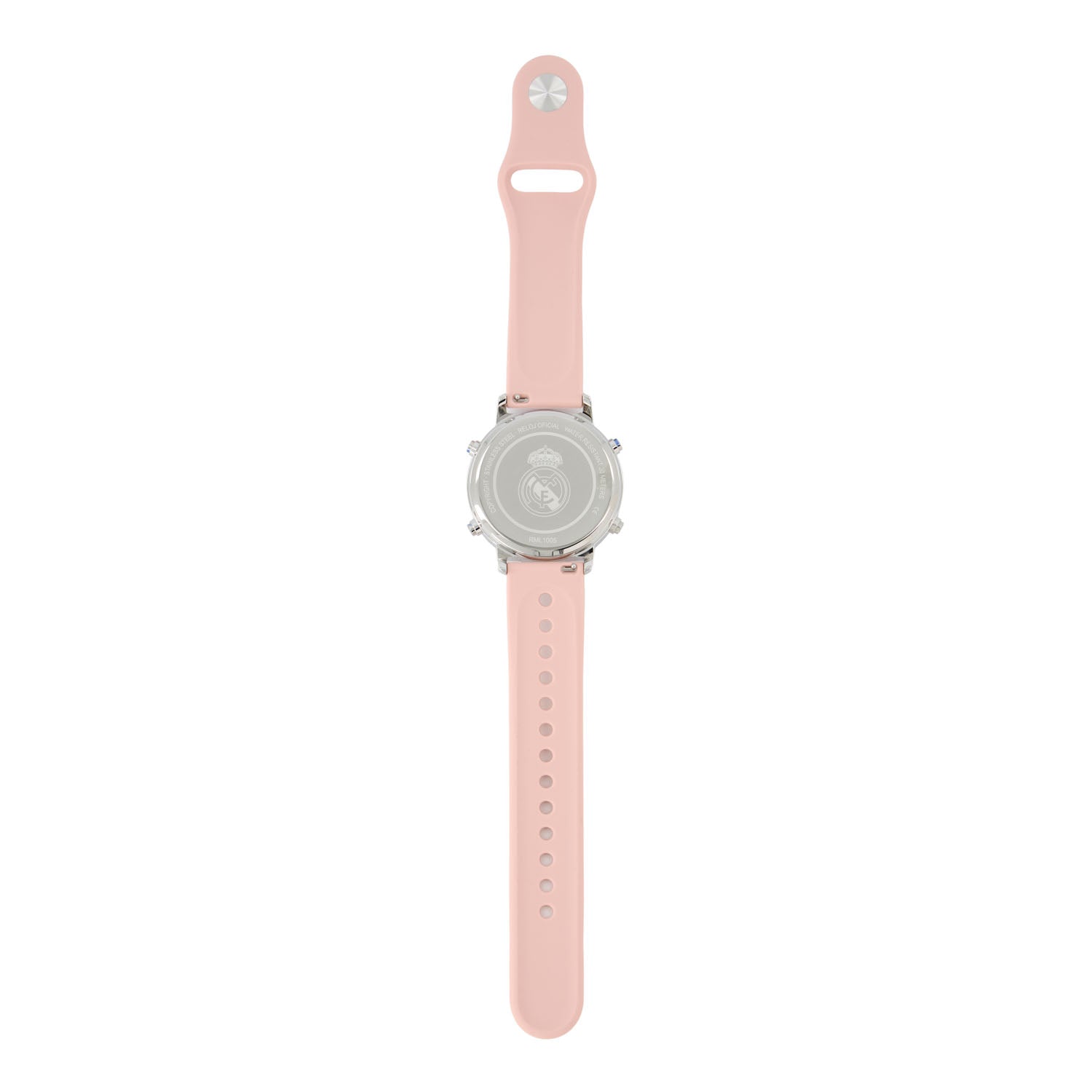 Orologio Digitale con Cinturino in Silicone Rosa
