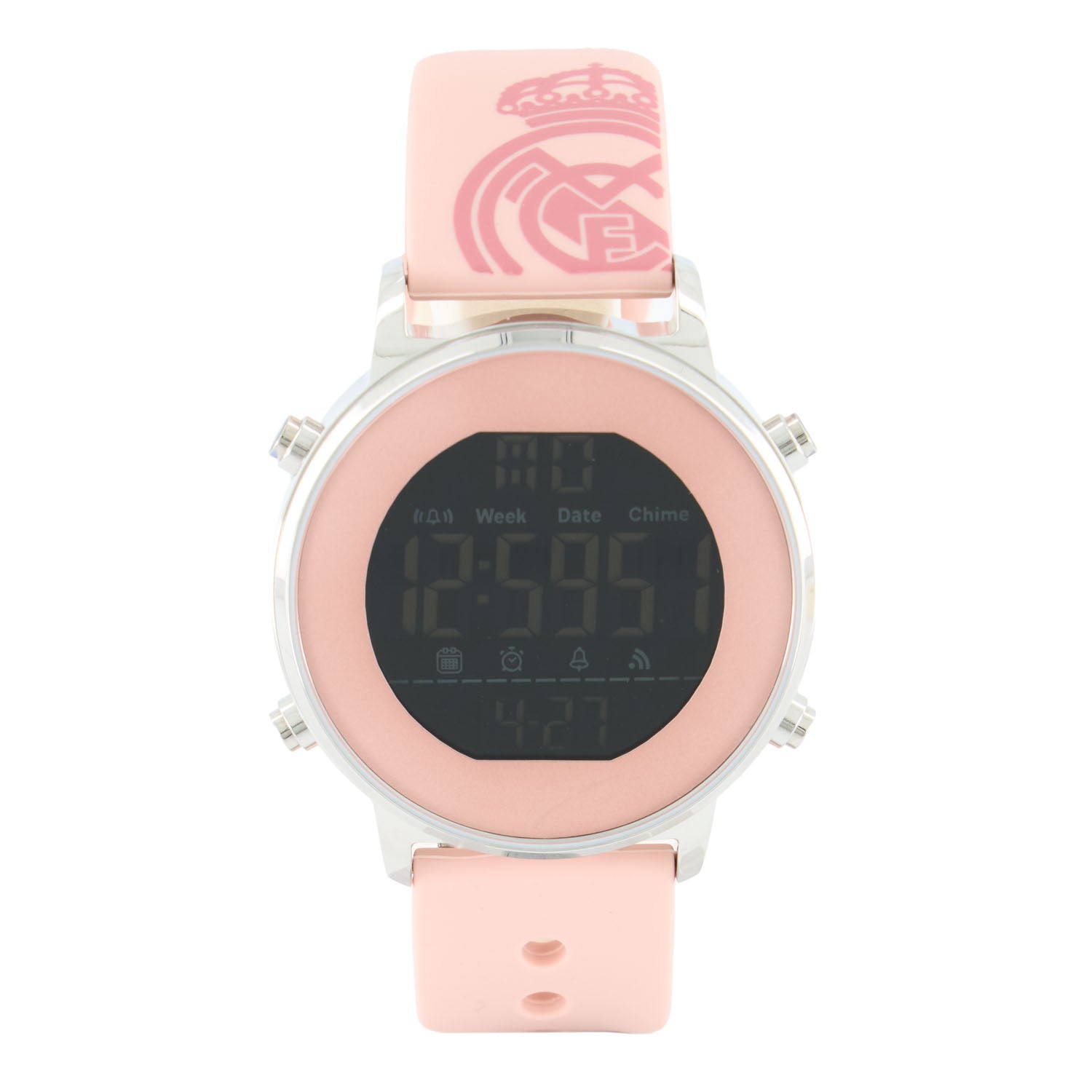 Orologio Digitale con Cinturino in Silicone Rosa
