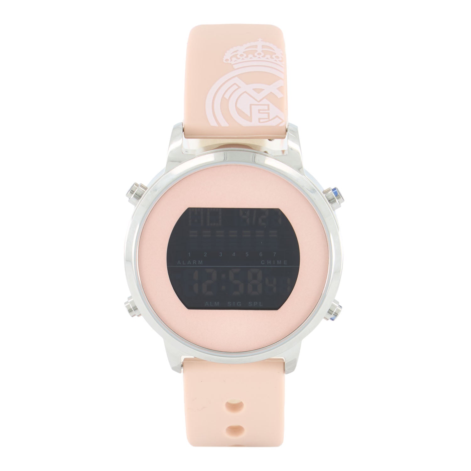 Petite Montre Digitale Bracelet Silicone Rose