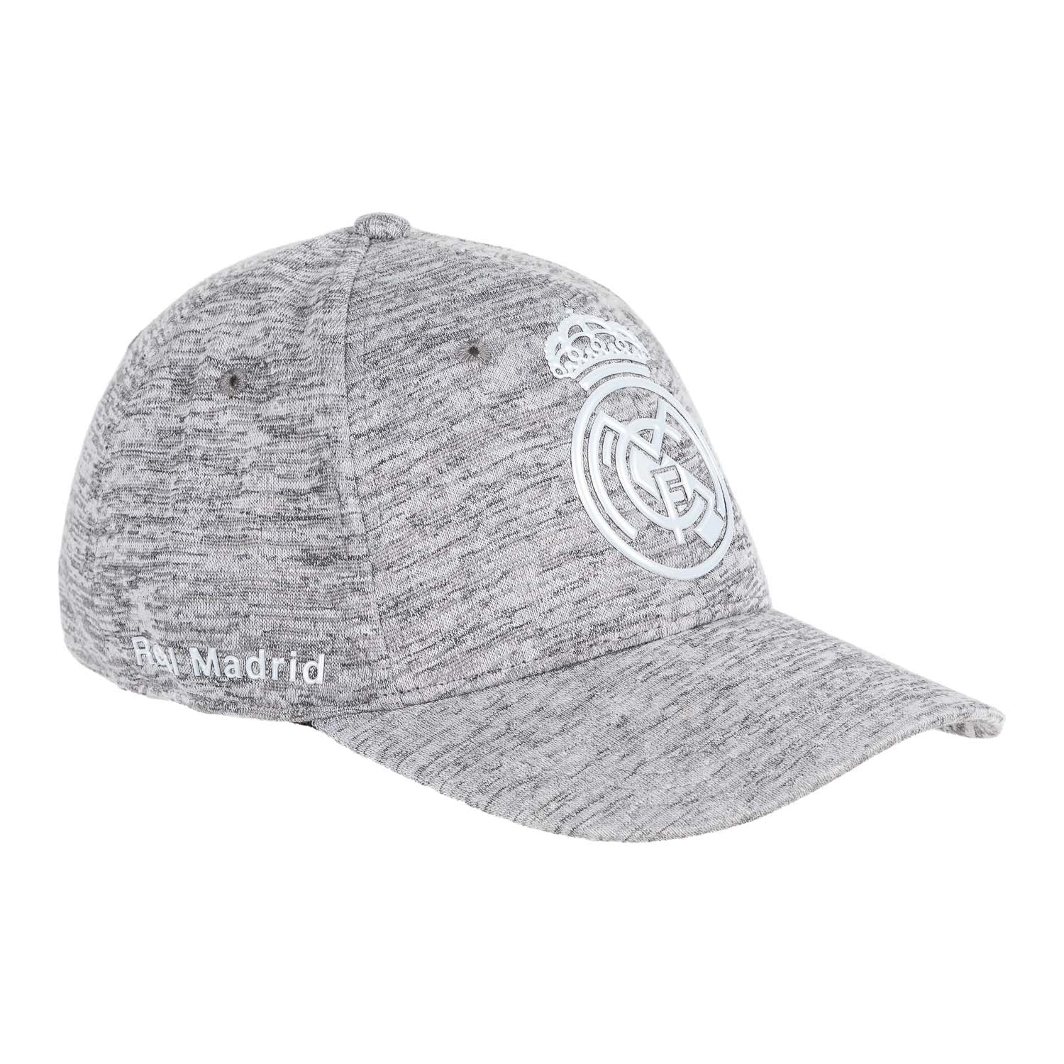 Real Madrid Crest Cap - Grey