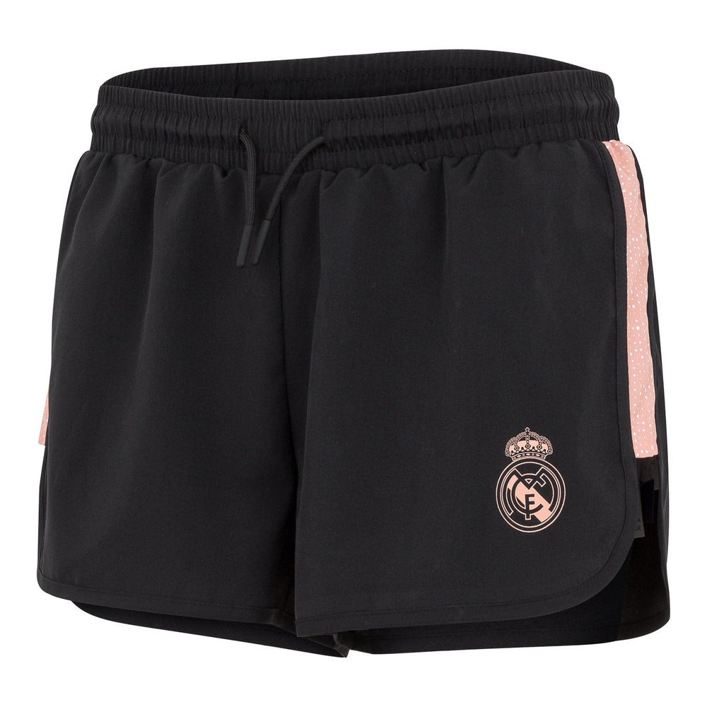 Womens Gym Shorts Black/Pink