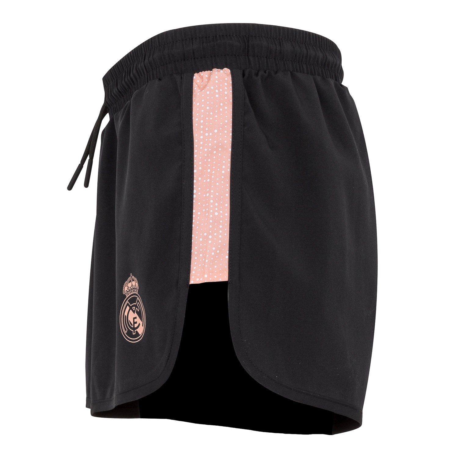 Womens Gym Shorts Black/Pink