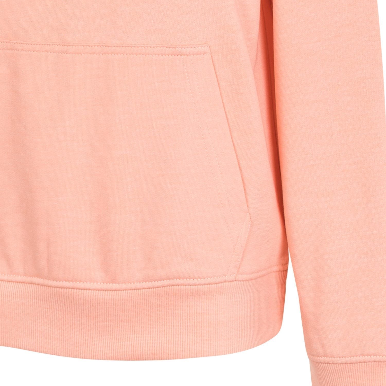 Womens Essentials Hoody Melange Pink
