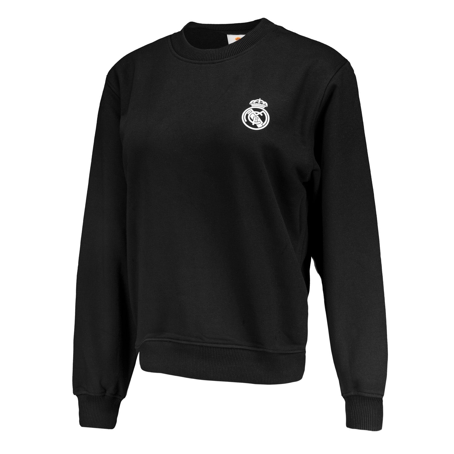 Women's Cropped SweatshirtECO Essentials Real Madrid Black Shield