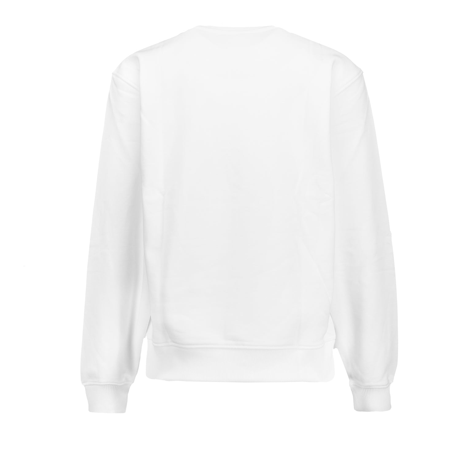 Womens ECO Essentials Real Madrid White Crew Cropped Sweatshirt