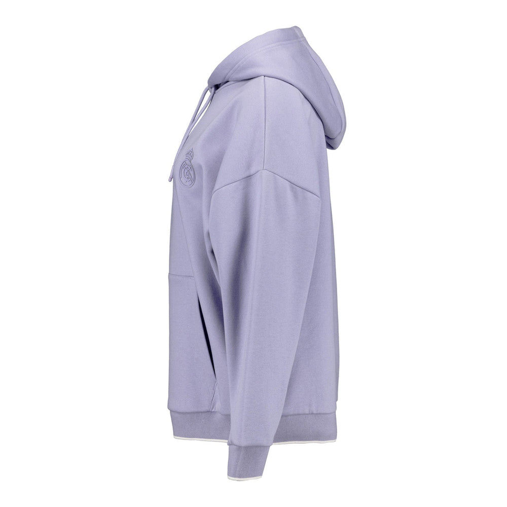 Womens Real Madrid Ladies Vintage Lilac Hoodie