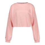 Sweatshirt Feminino Real Madrid Ladies Vintage Crop Rosa