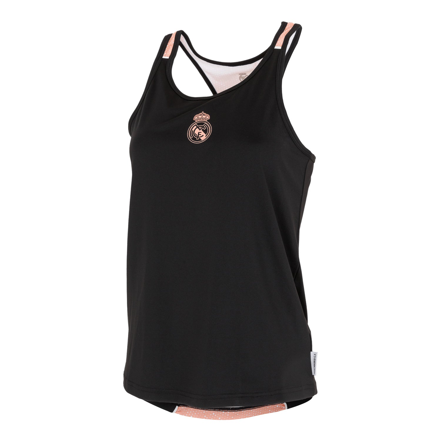 Womens Gym Tank Top Black/Pink