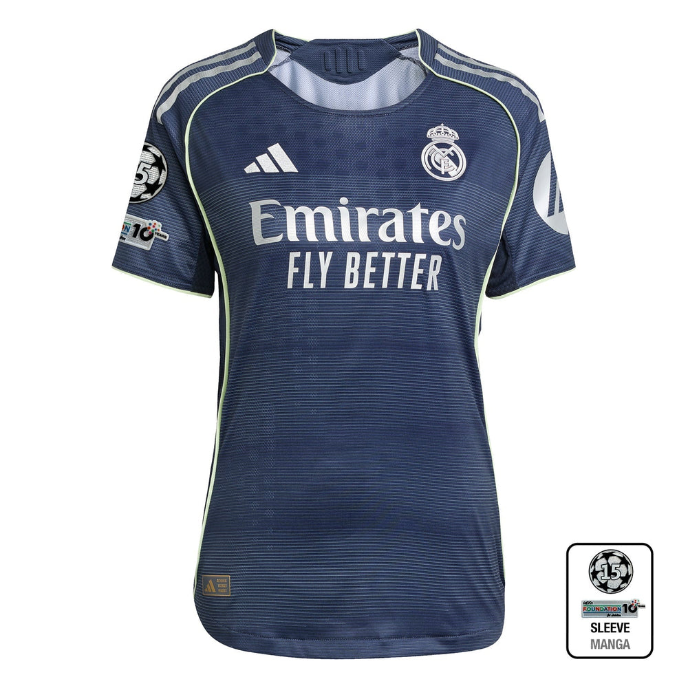 Camiseta Authentic Mujer Segunda Equipación 25/26 Azul Marino