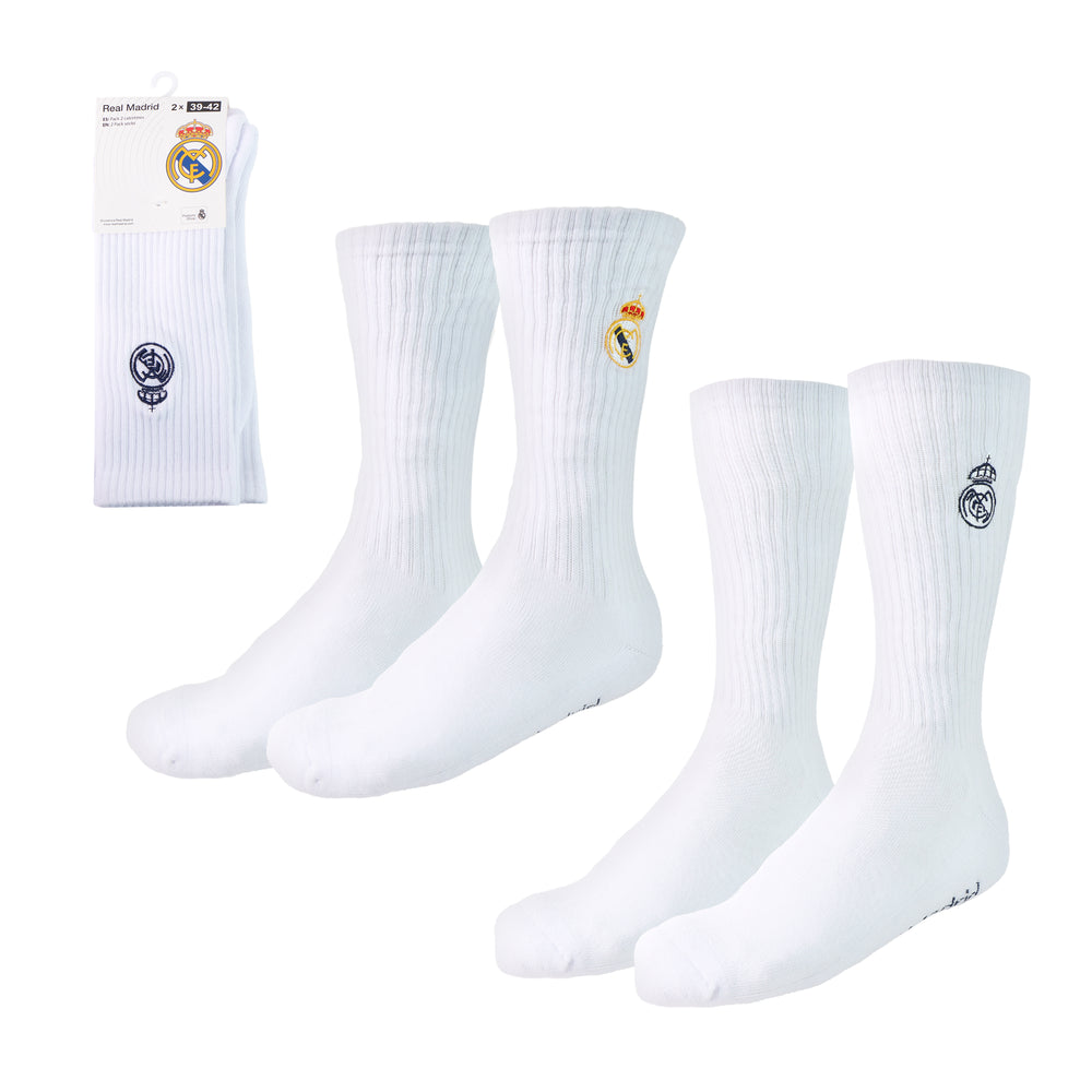 Pack de 2 Calcetines Largos Blancos