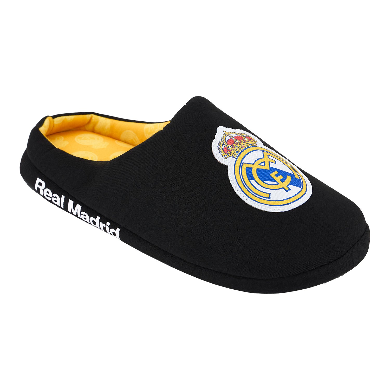 Black/Yellow Home Slippers