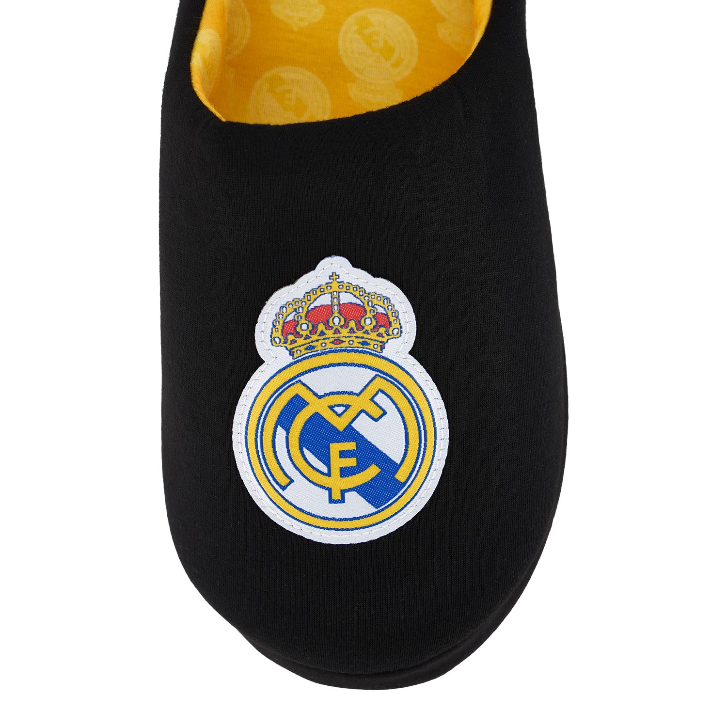 Black/Yellow Home Slippers