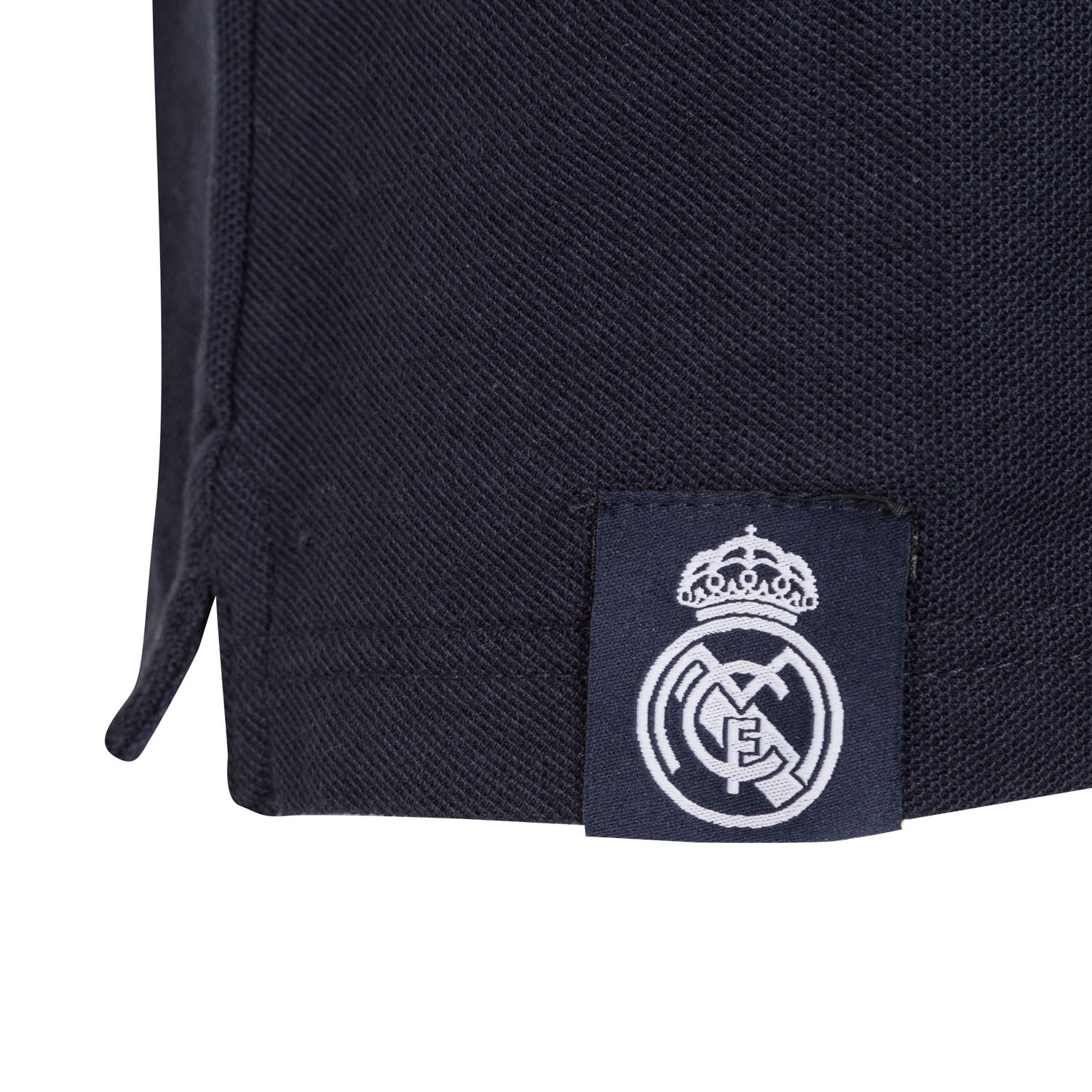 Mens Essentials Color Crest Polo Navy