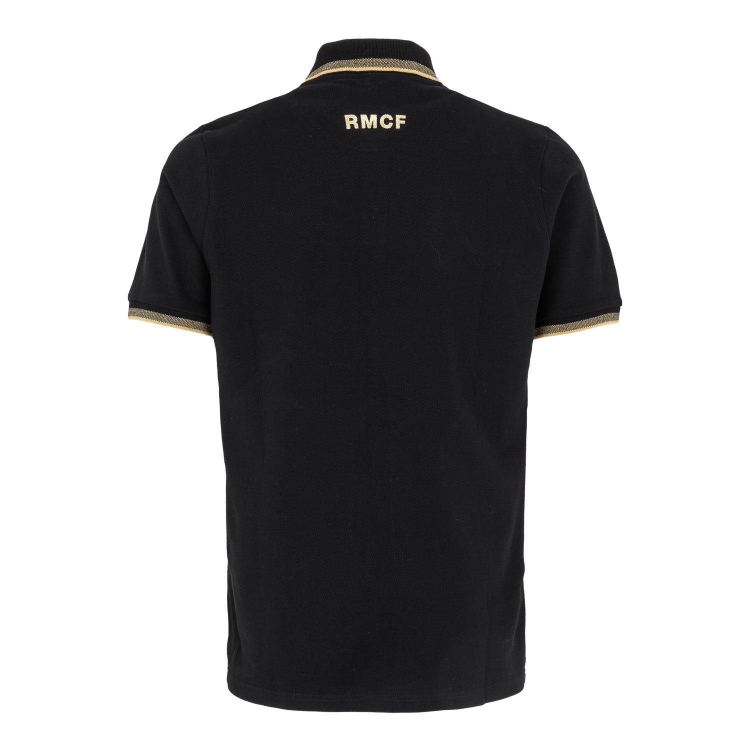Mens Black & Gold Polo