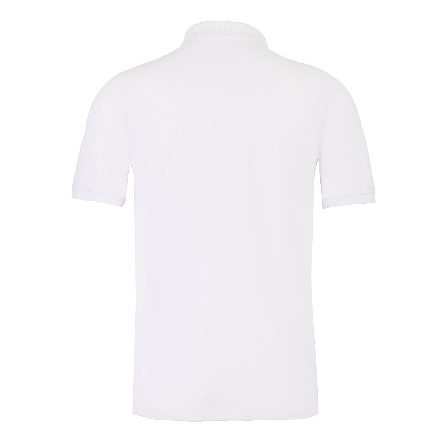Polo Uomo Essentials Core Cotone Bianco