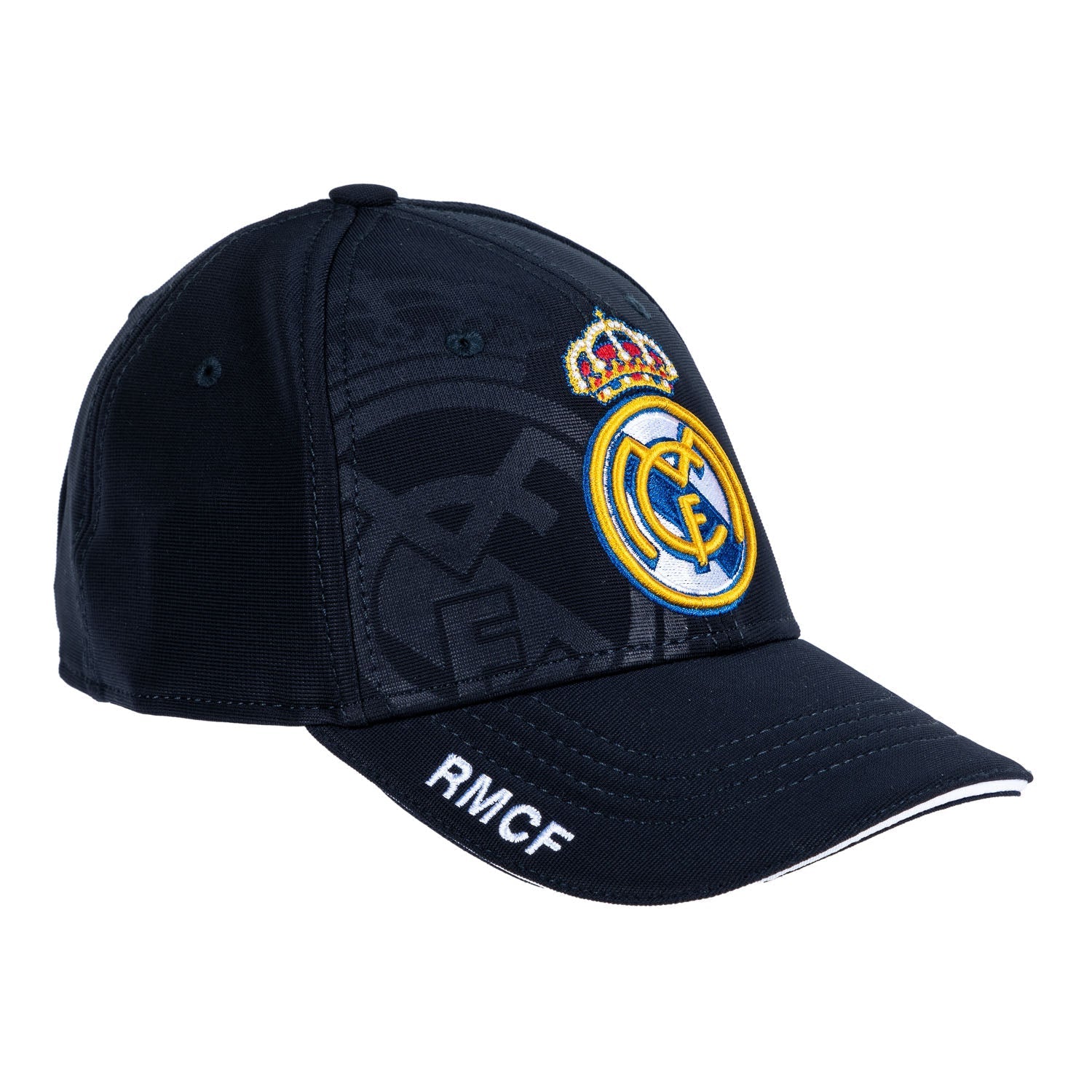 Real Madrid Crest Detail Cap -Blue