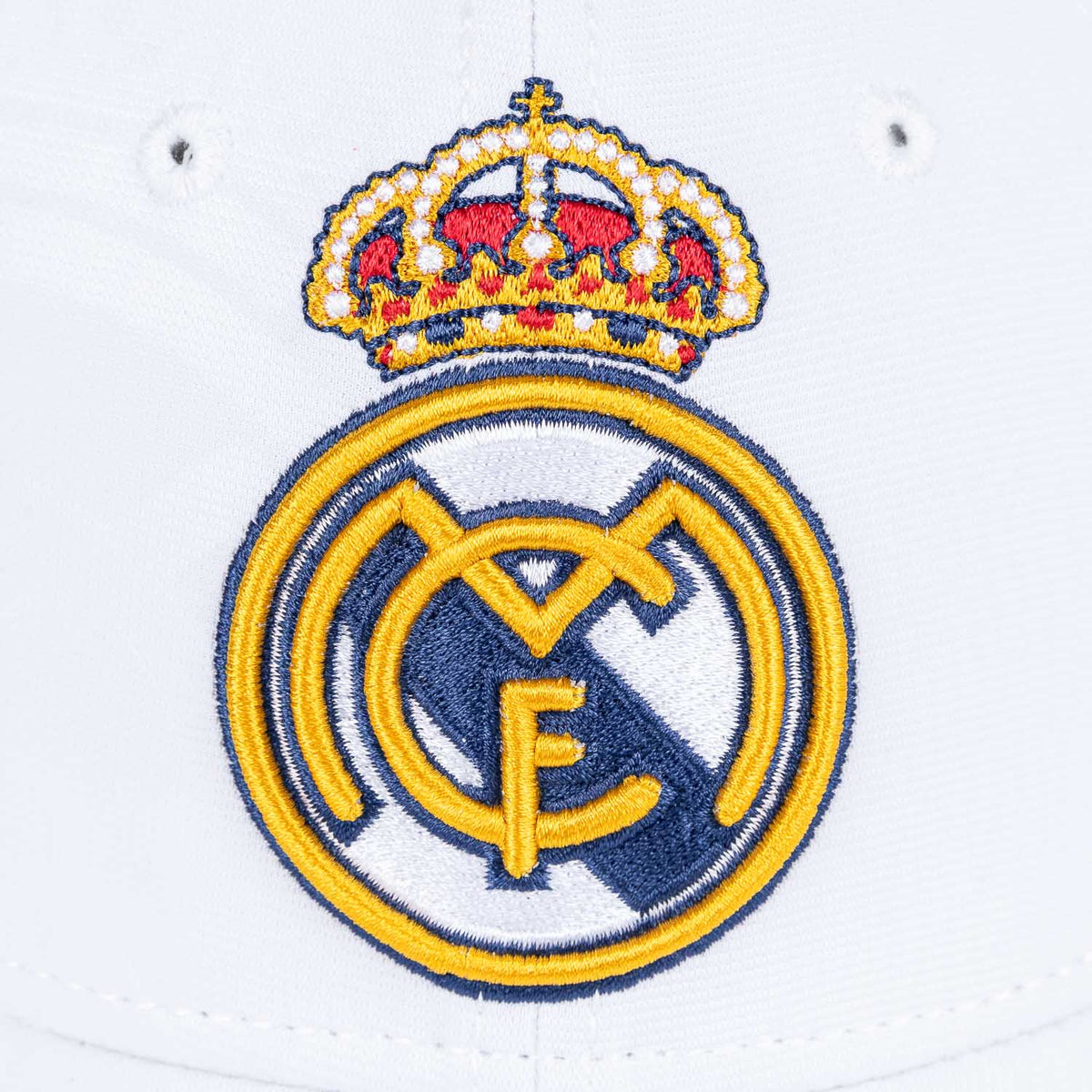 Casquette blason Real Madrid Blanc