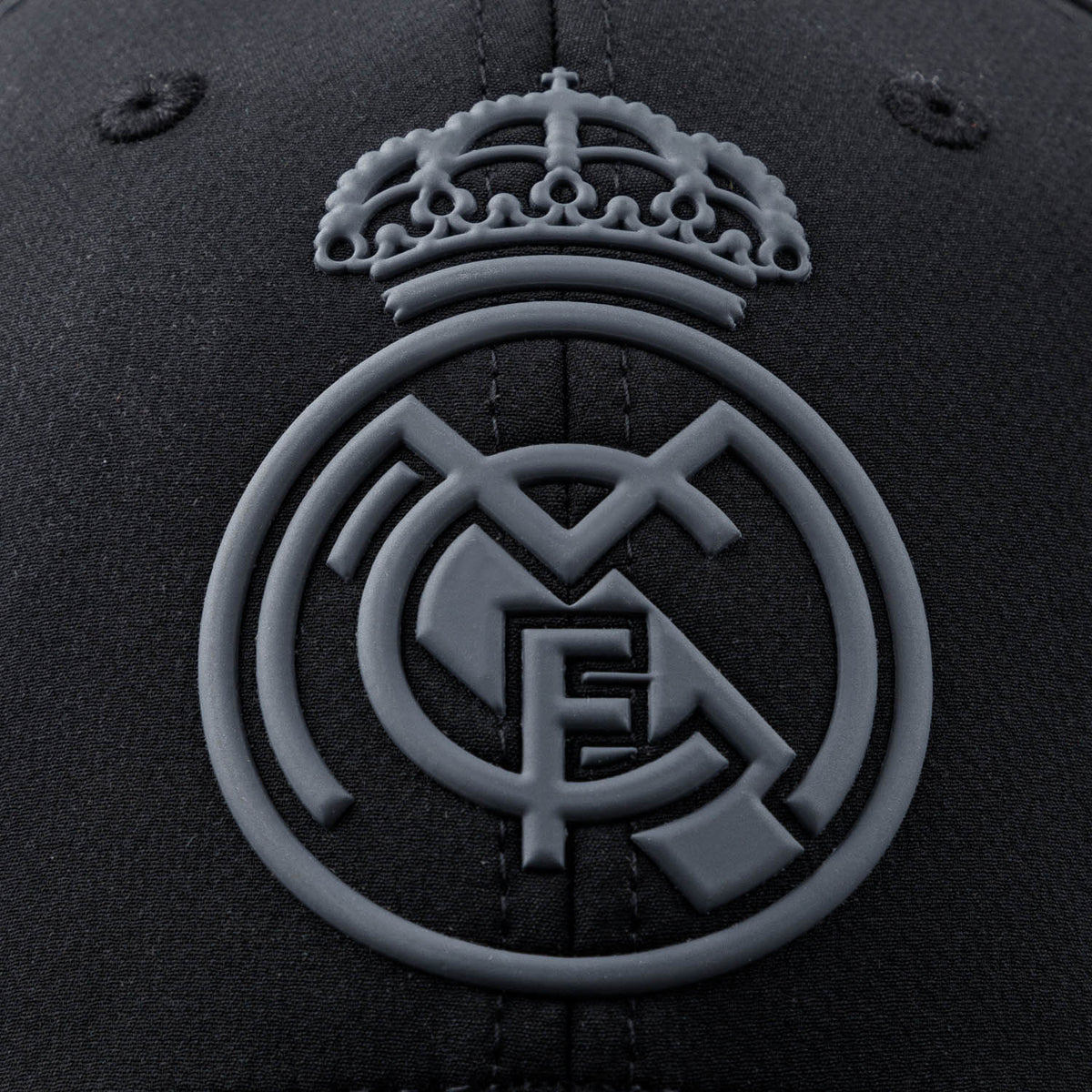 Casquette blason Real Madrid Noir/Gris