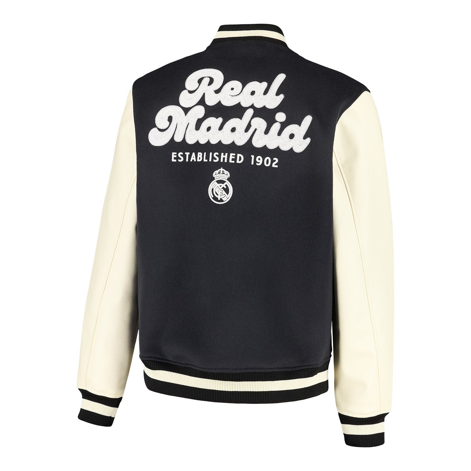 Herren Jacke Collegiate Grau/Weiß