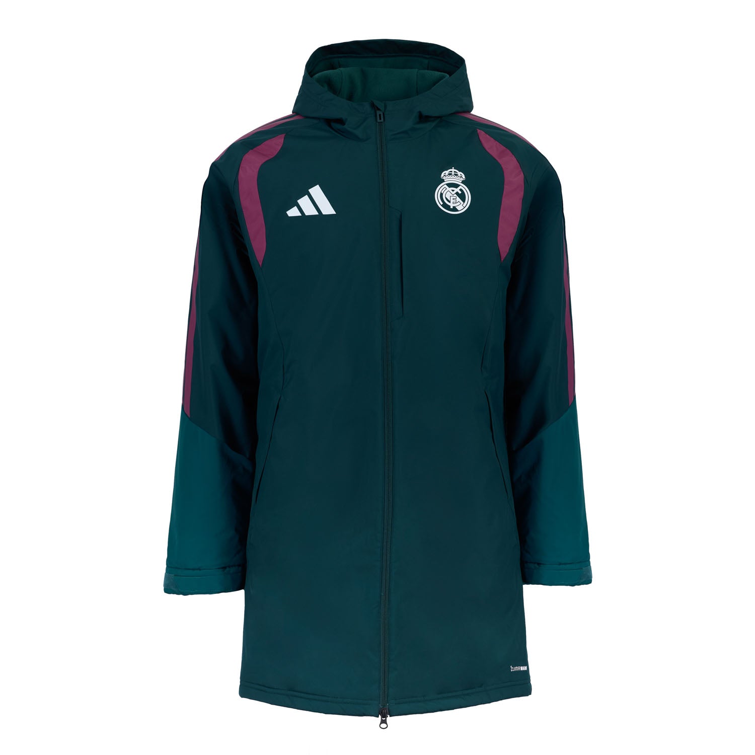Mens adidas Pro Training Parka 26/27 Green