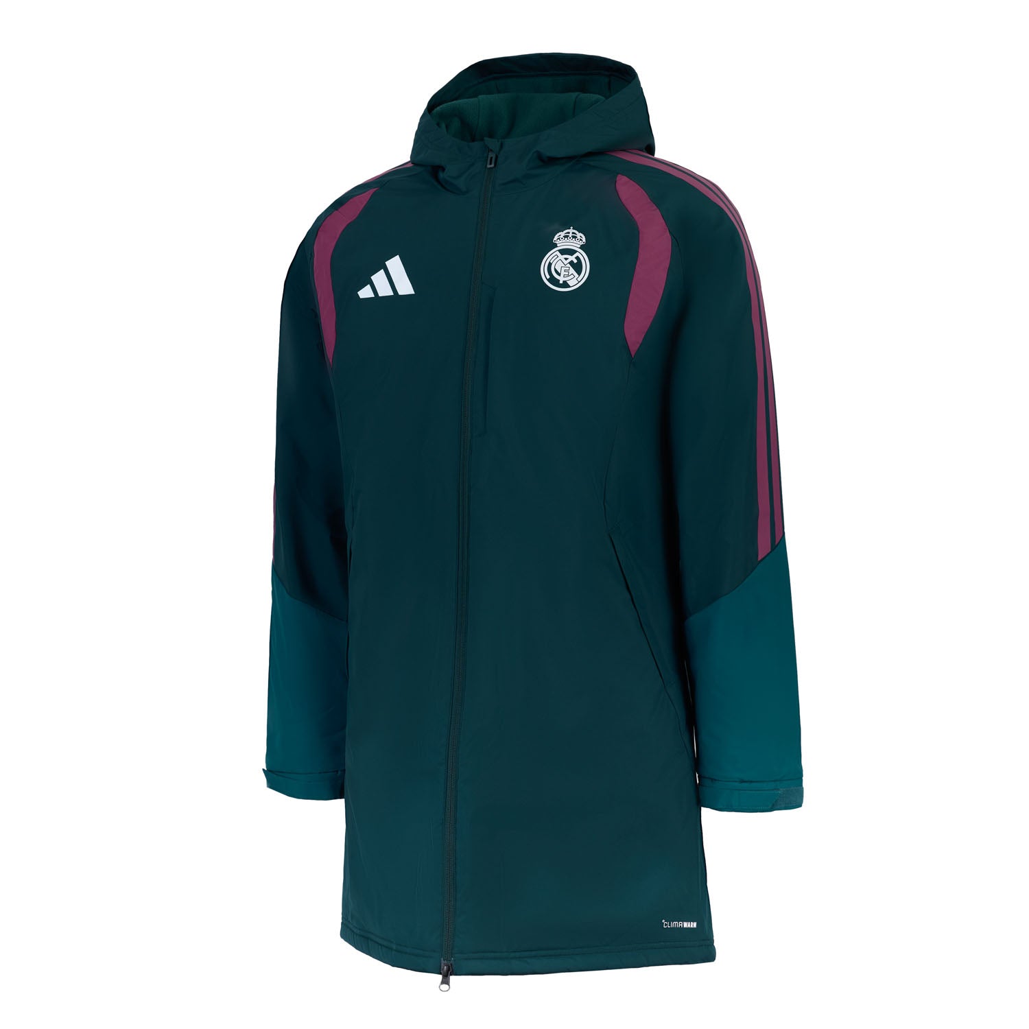 Mens adidas Pro Training Parka 26/27 Green